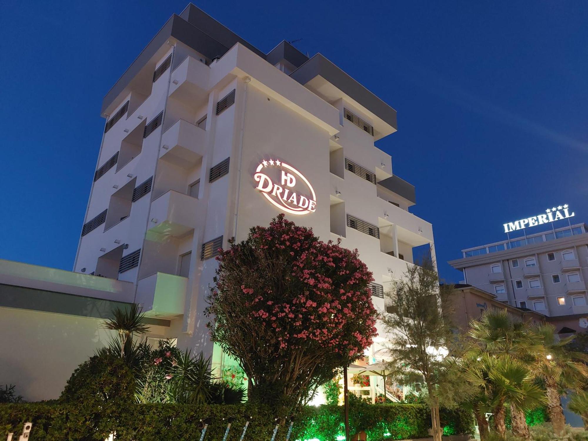 Hotel Driade Sul Mare Rimini Exteriér fotografie